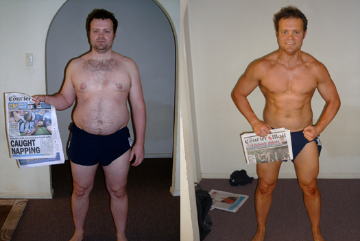 fat loss transformation contest