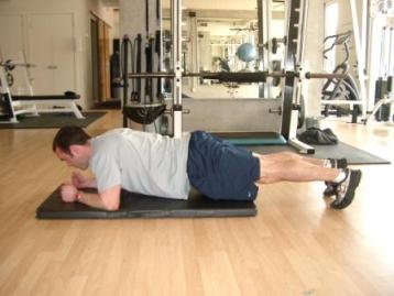 plank abdominal exercise