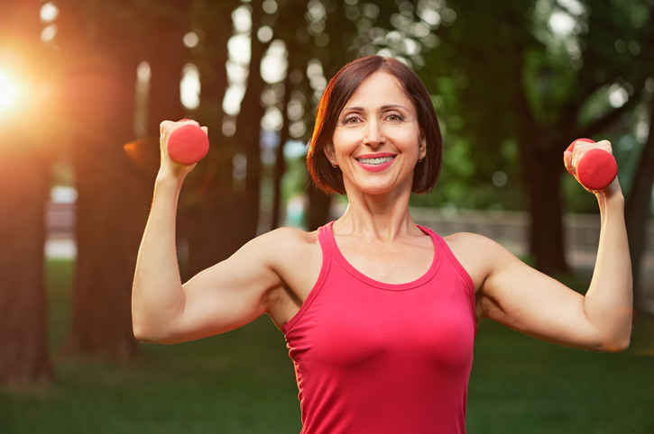 Workout for 40 year old woman at discount home