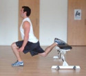 Bulgarian Split Squat Bodyweight Exercise