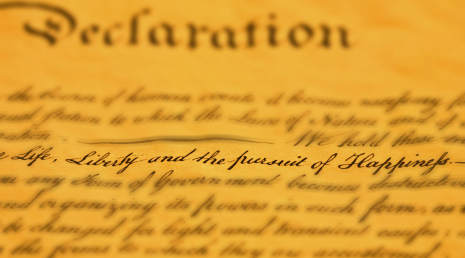 pursuit of happiness declaration of independence