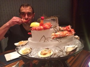 seafood mustache