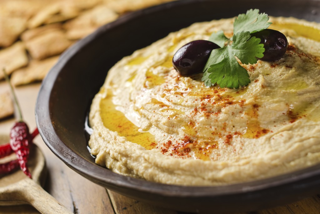 Chick pea hummus.