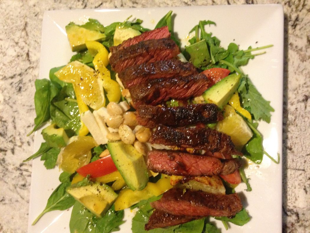 Steak Salad for a Healthy Barbecue Early To Rise
