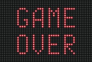 Game Over Message