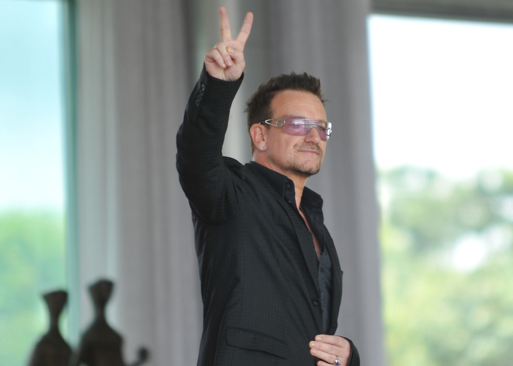 Bono of U2